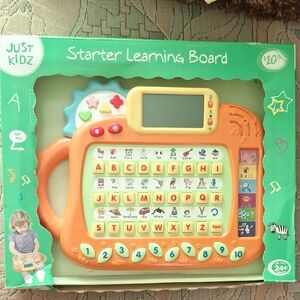 Interactive Learning Board - Orange and Blue